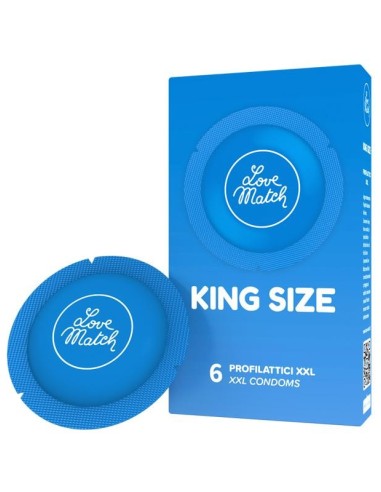 Love match - Profilattici King Size - 6pz