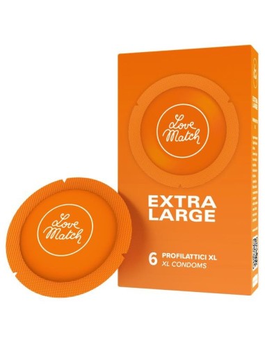 Love Match - Profilattici Extra Large - 6pz