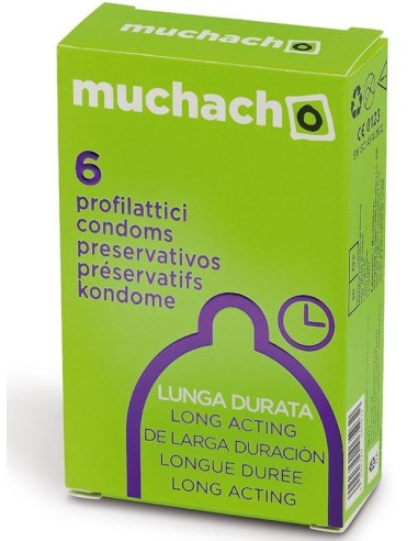 Muchacho - Profilattici Ritardanti - 6pz 