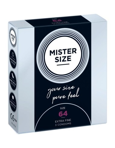 Mister Size - Profilattici - 64 3pz