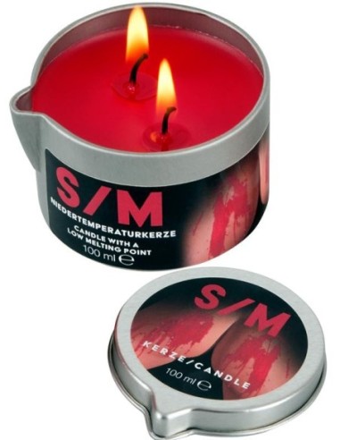 SM - Candela a freddo 100ml Rosso 