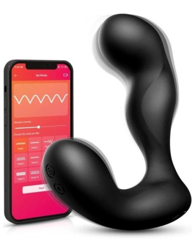 Svakom - Iker Stimolatore Prostatico App Controlled Nero 